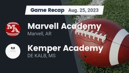 Recap: Marvell Academy  vs. Kemper Academy 2023