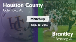 Matchup: Houston County High vs. Brantley  2016