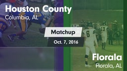 Matchup: Houston County High vs. Florala  2016