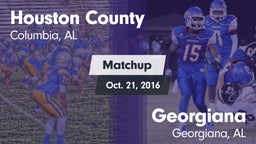 Matchup: Houston County High vs. Georgiana  2016