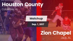 Matchup: Houston County High vs. Zion Chapel  2017