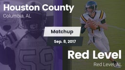 Matchup: Houston County High vs. Red Level  2017