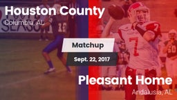 Matchup: Houston County High vs. Pleasant Home  2017