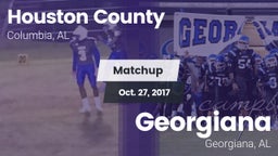 Matchup: Houston County High vs. Georgiana  2017
