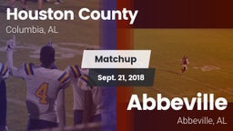 Matchup: Houston County High vs. Abbeville  2018