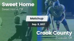 Matchup: Sweet Home High vs. Crook County  2017