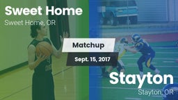 Matchup: Sweet Home High vs. Stayton  2017