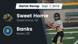 Recap: Sweet Home  vs. Banks  2018