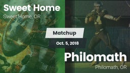 Matchup: Sweet Home High vs. Philomath  2018