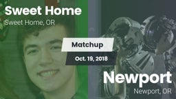 Matchup: Sweet Home High vs. Newport  2018