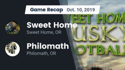 Recap: Sweet Home  vs. Philomath  2019