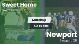 Matchup: Sweet Home High vs. Newport  2019