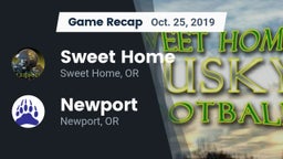 Recap: Sweet Home  vs. Newport  2019