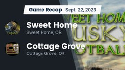 Recap: Sweet Home  vs. Cottage Grove  2023