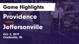 Providence  vs Jeffersonville Game Highlights - Oct. 2, 2019