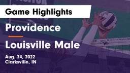Providence  vs Louisville Male  Game Highlights - Aug. 24, 2022
