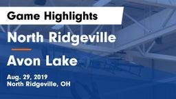 North Ridgeville  vs Avon Lake  Game Highlights - Aug. 29, 2019