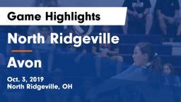 North Ridgeville  vs Avon Game Highlights - Oct. 3, 2019