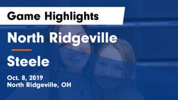 North Ridgeville  vs Steele Game Highlights - Oct. 8, 2019