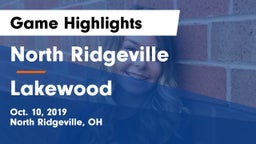 North Ridgeville  vs Lakewood  Game Highlights - Oct. 10, 2019