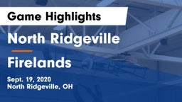 North Ridgeville  vs Firelands  Game Highlights - Sept. 19, 2020