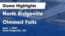 North Ridgeville  vs Olmsted Falls  Game Highlights - Sept. 1, 2020