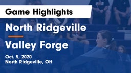 North Ridgeville  vs Valley Forge  Game Highlights - Oct. 5, 2020