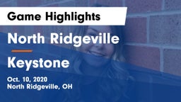 North Ridgeville  vs Keystone  Game Highlights - Oct. 10, 2020