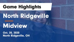 North Ridgeville  vs Midview  Game Highlights - Oct. 20, 2020