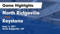 North Ridgeville  vs Keystone  Game Highlights - Sept. 4, 2021