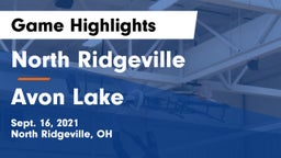 North Ridgeville  vs Avon Lake  Game Highlights - Sept. 16, 2021