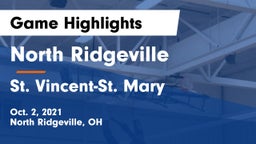 North Ridgeville  vs St. Vincent-St. Mary  Game Highlights - Oct. 2, 2021