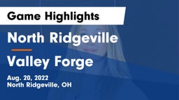 North Ridgeville  vs Valley Forge  Game Highlights - Aug. 20, 2022