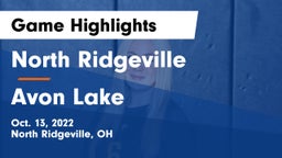 North Ridgeville  vs Avon Lake  Game Highlights - Oct. 13, 2022