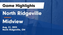 North Ridgeville  vs Midview  Game Highlights - Aug. 31, 2023