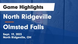 North Ridgeville  vs Olmsted Falls  Game Highlights - Sept. 19, 2023