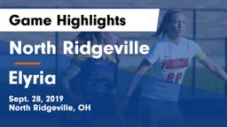 North Ridgeville  vs Elyria  Game Highlights - Sept. 28, 2019