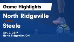 North Ridgeville  vs Steele  Game Highlights - Oct. 2, 2019