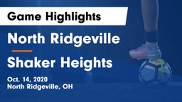 North Ridgeville  vs Shaker Heights  Game Highlights - Oct. 14, 2020