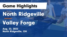 North Ridgeville  vs Valley Forge  Game Highlights - Aug. 22, 2022