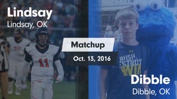 Matchup: Lindsay  vs. Dibble  2016