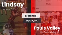 Matchup: Lindsay  vs. Pauls Valley  2017
