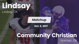 Matchup: Lindsay  vs. Community Christian  2017