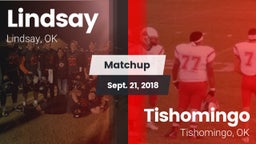 Matchup: Lindsay  vs. Tishomingo  2018