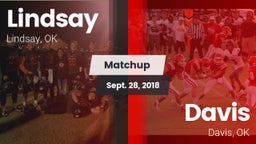 Matchup: Lindsay  vs. Davis  2018