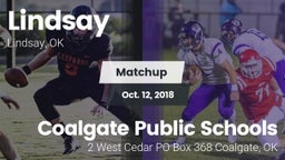Matchup: Lindsay  vs. Coalgate Public Schools 2018