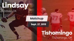 Matchup: Lindsay  vs. Tishomingo  2019