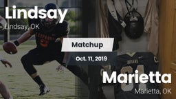 Matchup: Lindsay  vs. Marietta  2019