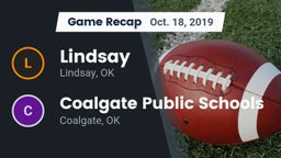 Recap: Lindsay  vs. Coalgate Public Schools 2019