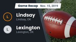 Recap: Lindsay  vs. Lexington  2019